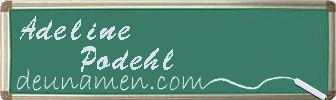 Adeline Podehl Visitenkarte